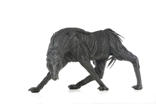 Illustration for article titled This Artist Turns Old Tires Into Dark, Disturbing Nightmare Monsters